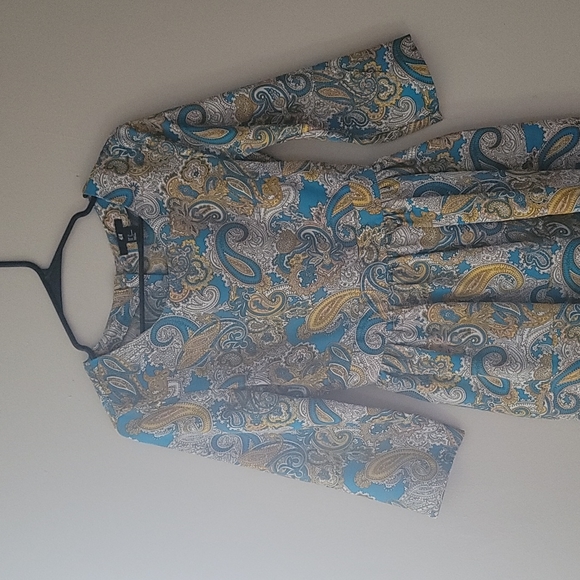 💝H&M 70'S BABYDOLL DRESS🌸 SIZE 6 VINTAGE LOOK! SO IN! - Picture 5 of 8